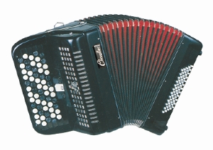 ACCORDEON 60 B chromatique touches bouton - black